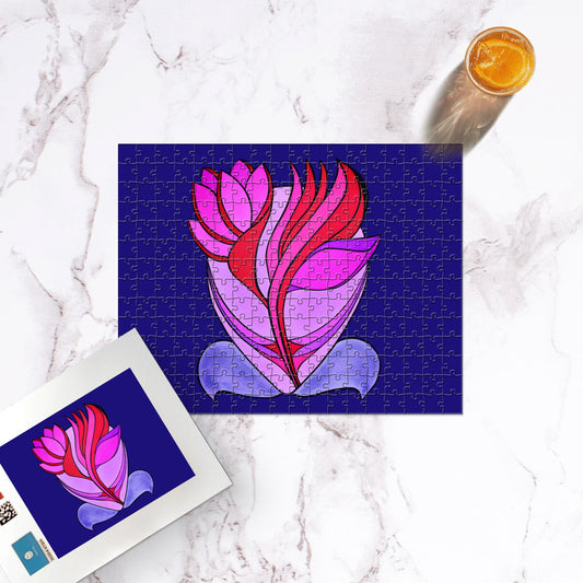 Puzzle "La Diablotine au Lotus"